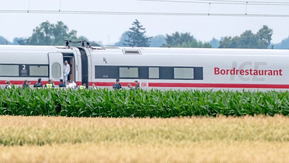 Ein Jahr nach dem Axtangriff in einem ICE in Niederbayern ist das Urteil gegen den Beschuldigten gesprochen worden. (Archivbild) Foto: Armin Weigel