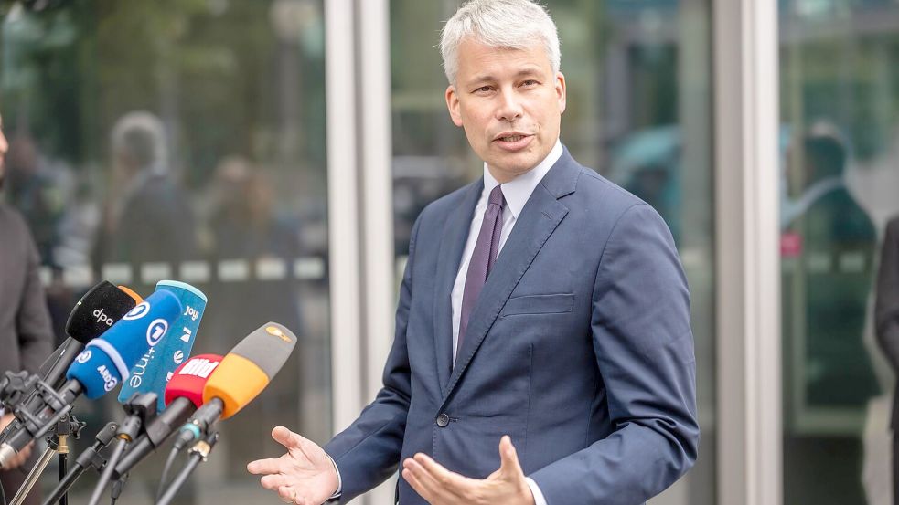 Steffen Bilger vertrat die Fraktion in der CDU-Präsidiumssitzung - das war bisher Jens Spahns Aufgabe. Foto: Michael Kappeler/dpa