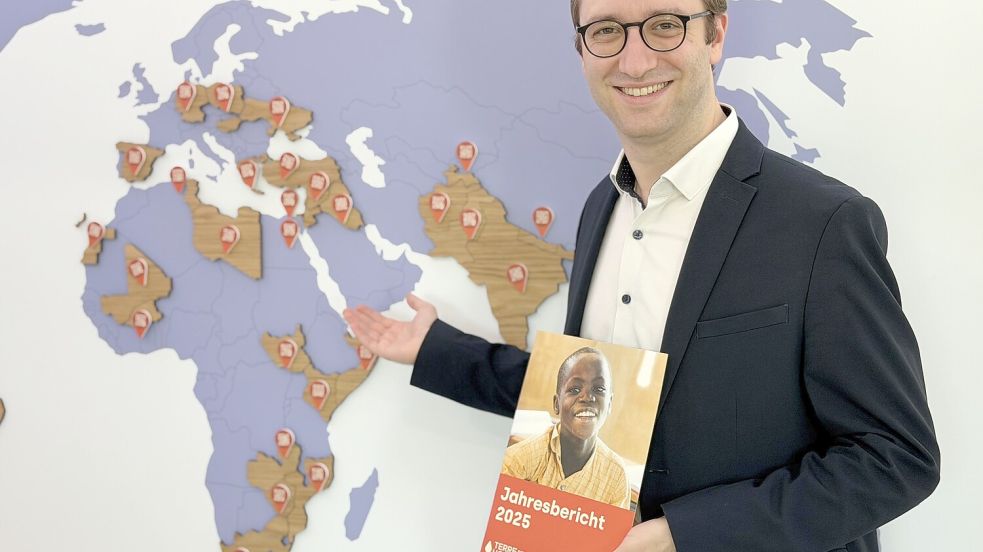 In aller Welt ist das Kinderhilfswerk terre des hommes aktiv, in Syrien hat sich Vorstandssprecher Joshua Hofert selbst ein Bild gemacht – und kam ernüchtert zurück nach Osnabrück. Foto: Matthias Liedtke