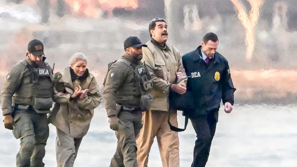 Maduro muss sich vor Gericht gegen den Vorwurf des „Drogenterrorismus“ verteidigen. (Archivbild) Foto: Kyle Mazza-Cnp