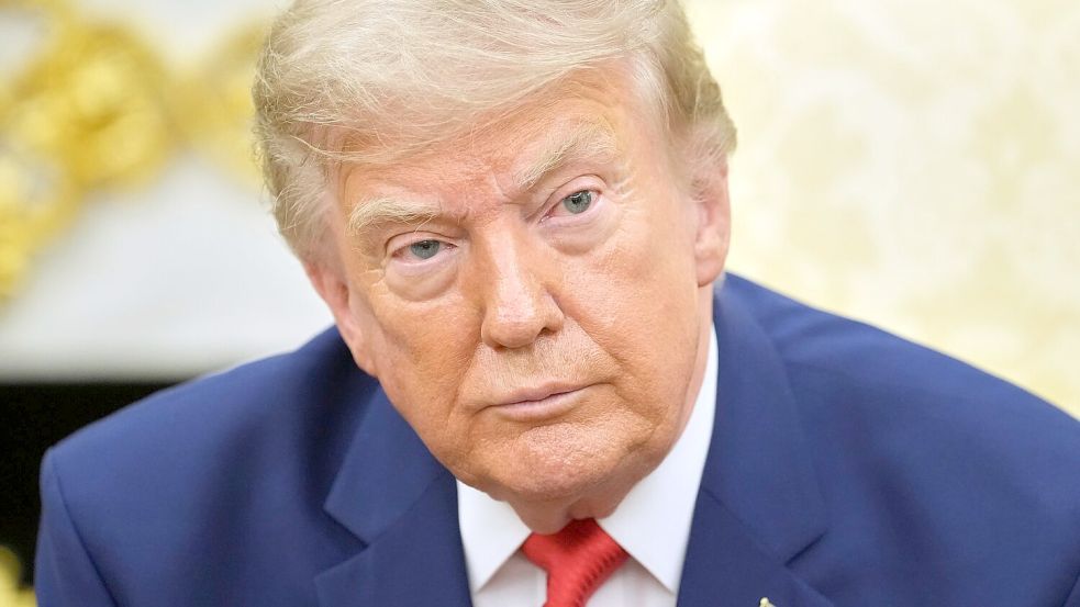 US-Präsident Trump verschärft seinen Kurs im Iran-Krieg. Foto: Mark Schiefelbein