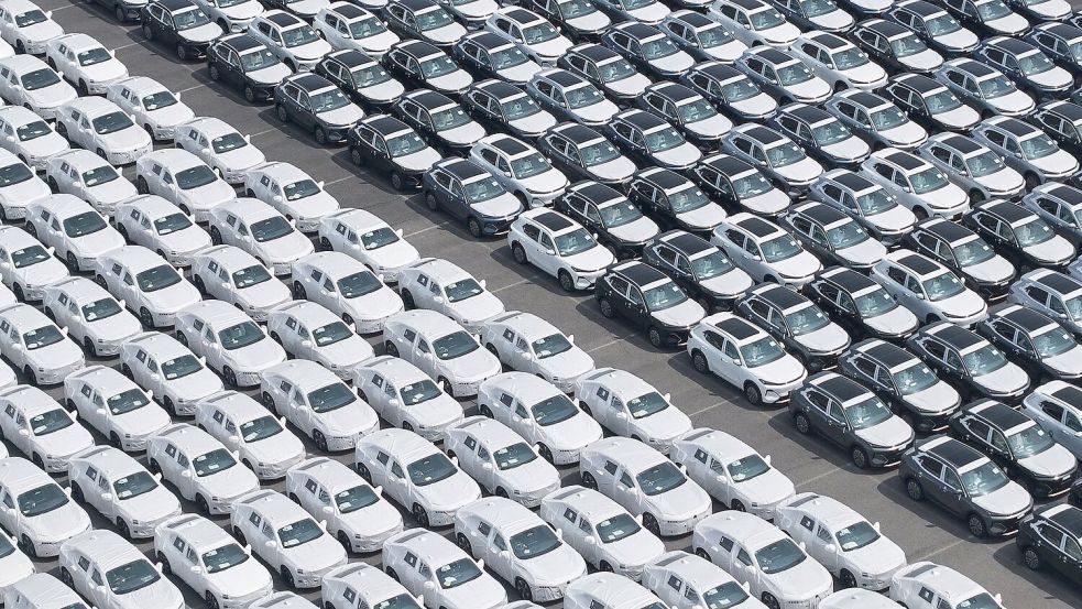 Chinesische Anbieter wie Chery, BYD und Leapmotor machen auf dem europäischen Markt weiter große Sprünge. (Archivbild) Foto: Uncredited