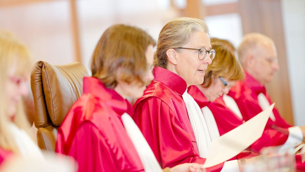 Der Zweite Senat um die Vorsitzende Richterin Ann-Katrin Kaufhold hat einstimmig entschieden. Foto: Uwe Anspach