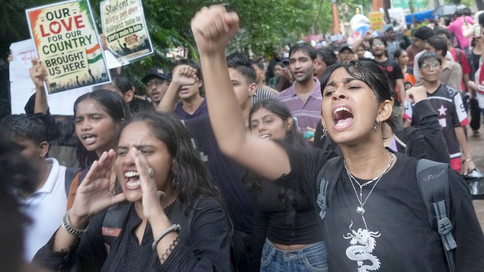 Die im Mai gegründete Protestbewegung breitet sich immer mehr aus. (Archivbild) Foto: Rafiq Maqbool
