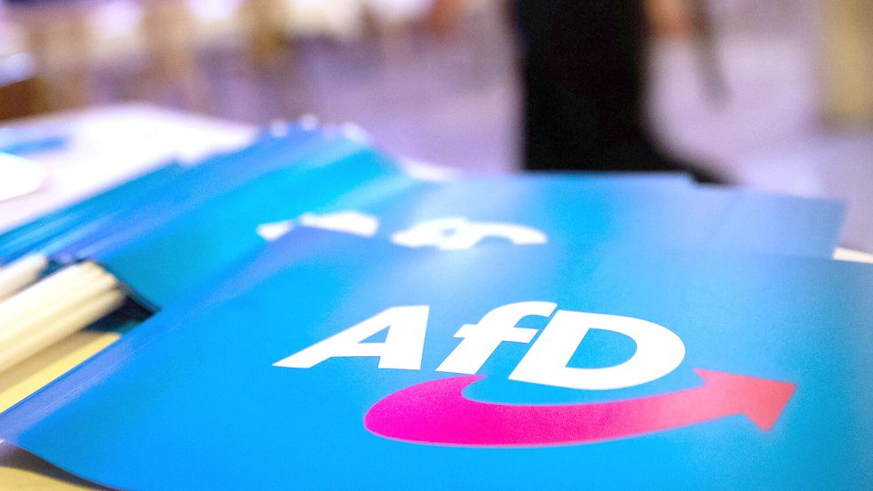 Der AfD-Kreisverband Aurich/Emden muss wahrscheinlich seinen Vorstand neu wählen. Symbolfoto: Daniel Karmann/dpa