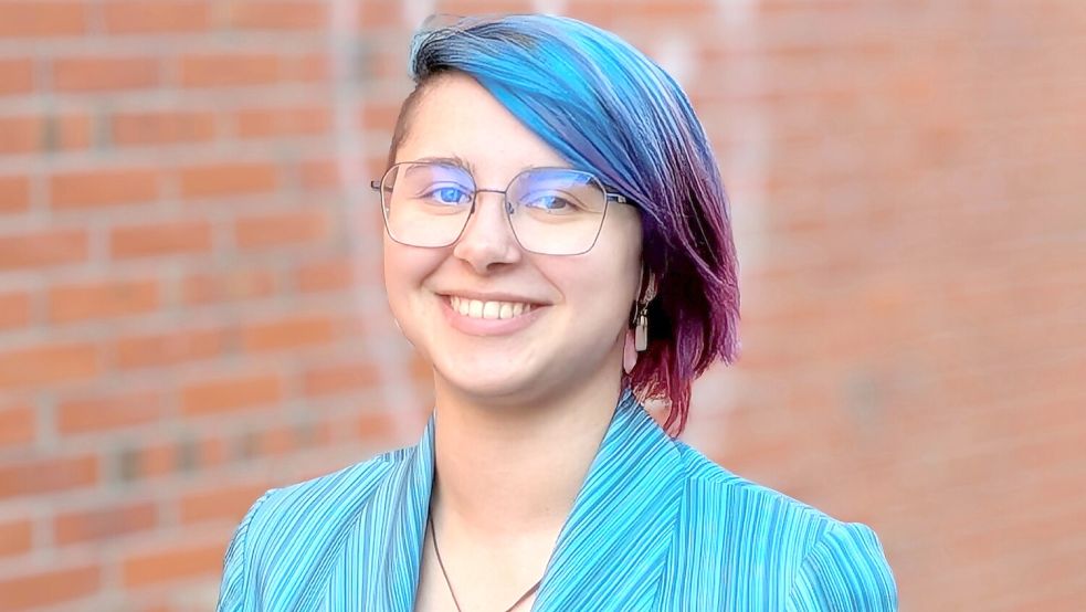 Lea Nimsgarn will Bürgermeisterin der Stadt Norden werden. Foto: Privat
