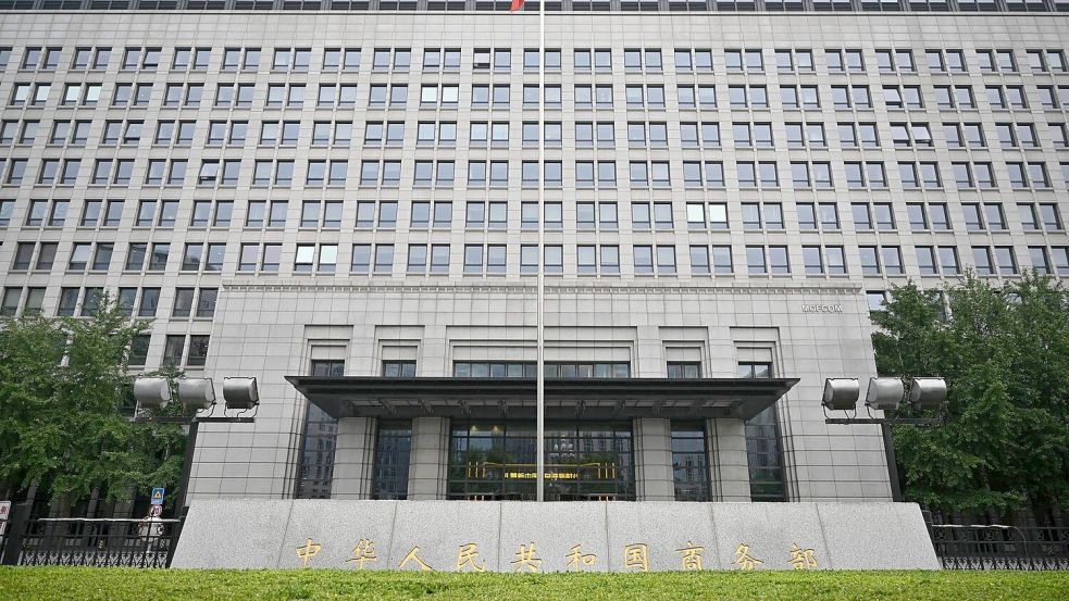 Chinas Handelsministerium hat EU-Firmen wegen eines Sanktionspaketes auf eine Exportkontrollliste gesetzt. (Symbolbild) Foto: Johannes Neudecker/dpa