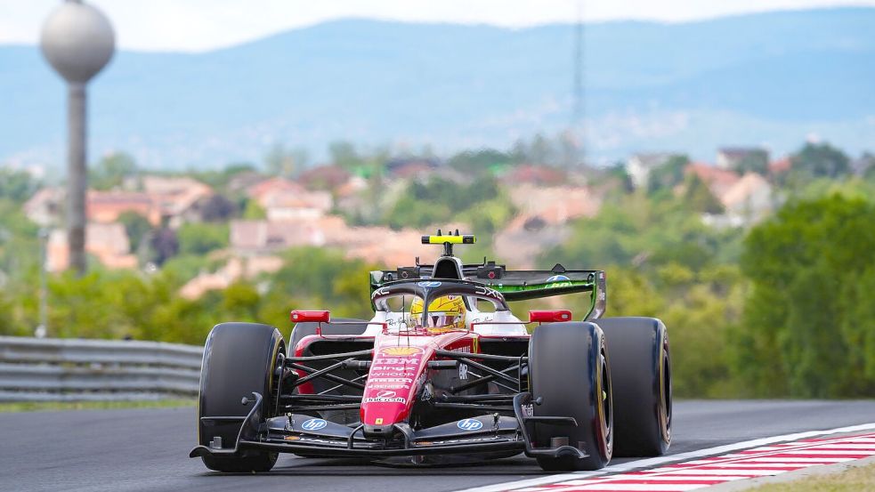 Ungarn liegt Rekordweltmeister Lewis Hamilton einfach. Foto: David Davies