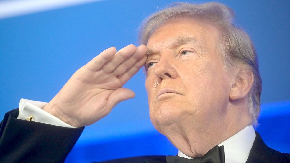 Laut Trump sind die USA weiter im Gespräch mit dem Iran. Foto: Rod Lamkey