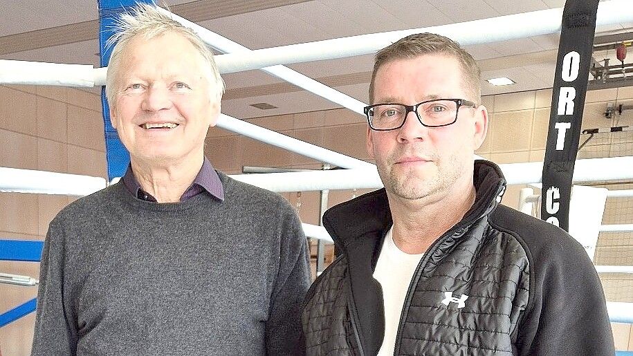 Der Präsident des NBSV, Michael Seltmann (rechts), und MTV-Vorsitzender Wilfried Theessen haben sich jetzt auf eine Aufnahme in den Boxverband verständigt. Foto: privat
