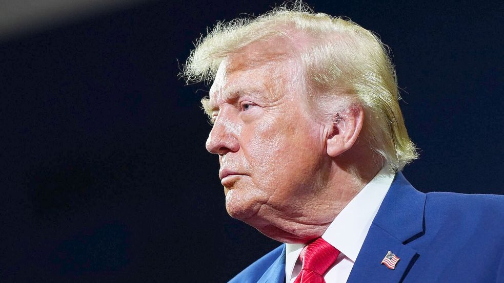Trumps Fokus liegt aktuell vor allem auf dem eigenen Krieg gegen den Iran. (Archivbild) Foto: Julia Demaree Nikhinson