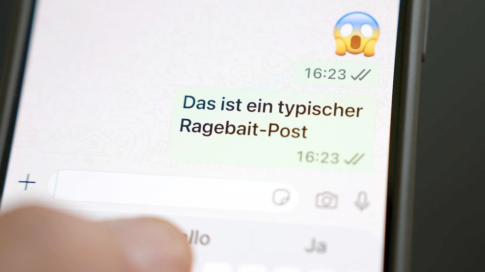 Gemeint sind Inhalte in sozialen Medien, die absichtlich triggern sollen. Foto: Marcus Brandt