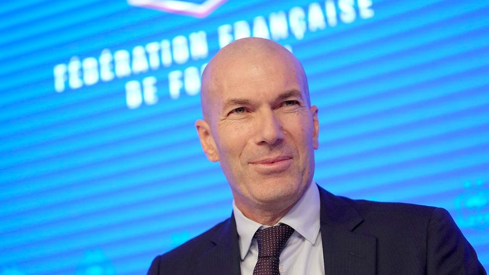 Zinédine Zidane unterschrieb einen Vertrag bis 2030. Foto: Aurelien Morissard