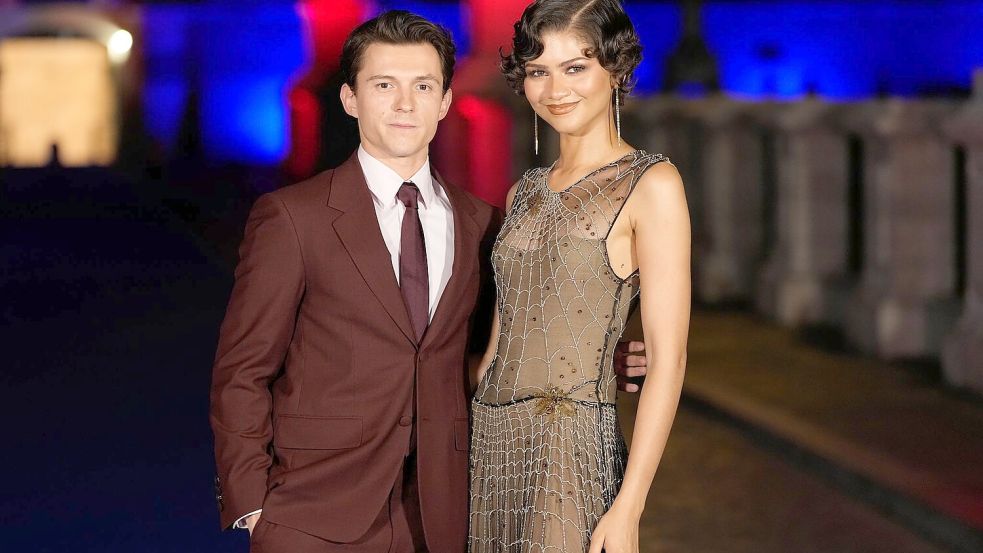 Die Stars aus „Spider-Man: Brand New Day“, Tom Holland und Zendaya, sind im echten Leben verheiratet. (Archivbild) Foto: Alessandra Tarantino
