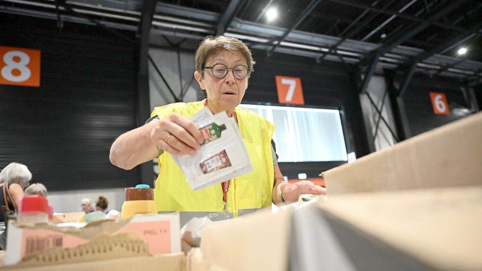Für die Freiwillige stand früh fest: Sie wollte unterstützen, wo es geht. Foto: Katharina Kausche