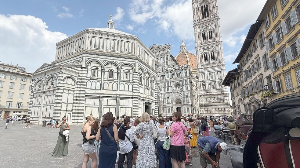 Florenz ist eines der wichtigsten Ziele von US-Touristen in Europa. (Foto: Archiv) Foto: Christoph Sator/dpa