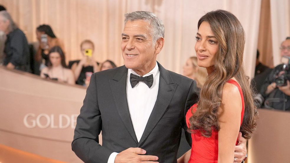 George und Amal Clooney leben mit ihren Zwillingen einen Teil des Jahres in der südfranzösischen Provence. (Archivbild) Foto: Jordan Strauss/Invision/dpa