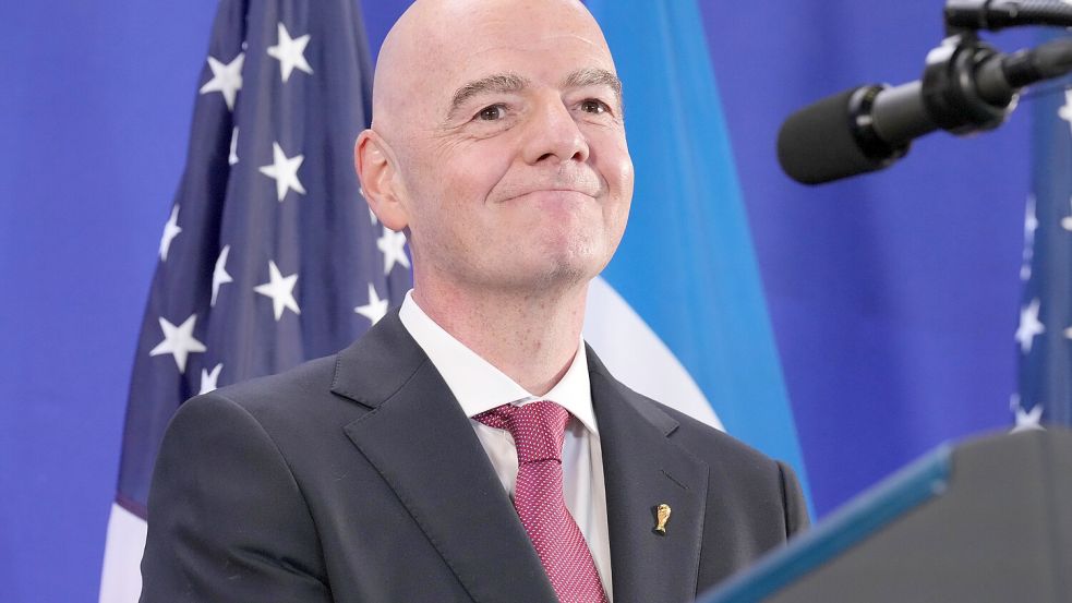 Ein geplanter Investoren-Deal von FIFA-Präsident Gianni Infantino sorgt für Entrüstung. Foto: dpa/AP/Jacquelyn Martin
