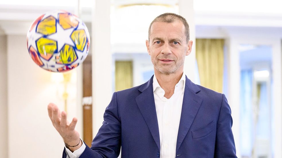 Organisiert Europas Widerstand: UEFA-Boss Ceferin. (Archivbild) Foto: Tom Weller