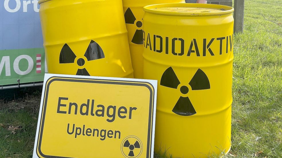 Ein mögliches Atommüll-Endlager beschäftigt die Menschen in Uplengen. Symbolfoto: Lars Löschen/Archiv
