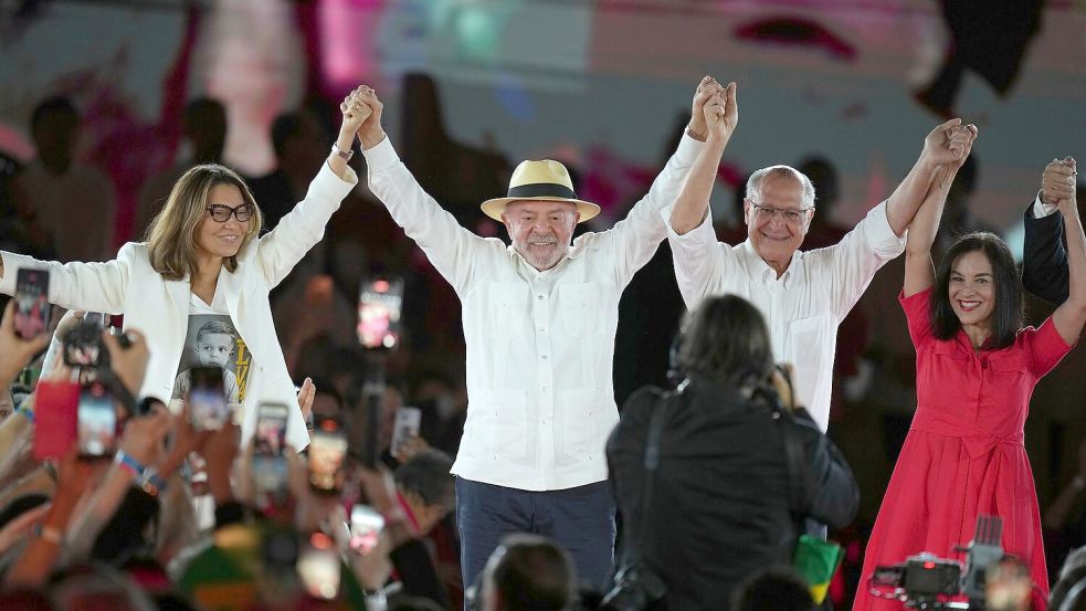 „Ich bin topfit“, sagte Lula bei seiner Nominierung für eine vierte Amtszeit. Foto: Andre Penner