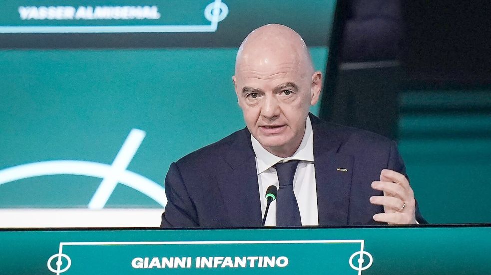 Europa macht Druck auf Gianni Infantino. (Archivbild) Foto: Darryl Dyck