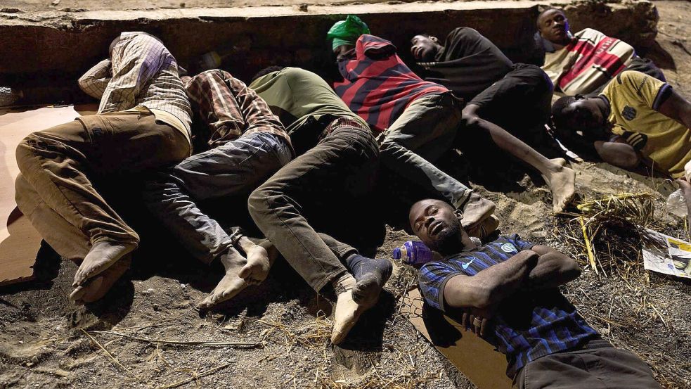 Viele Migranten wollen nicht nach Marokko zurück. Foto: Bernat Armangue