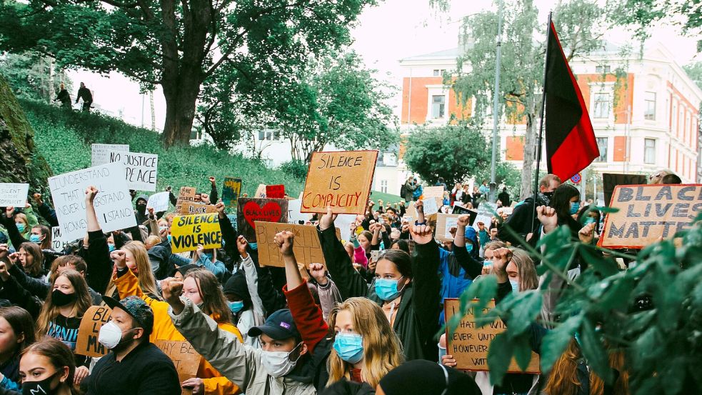 Proteste gegen Rassismus und für Gerechtigkeit. Foto: Pexels
