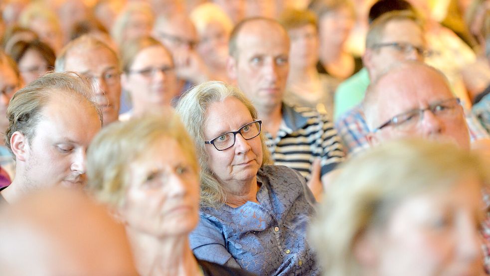 Zur Kommunalwahl im September gibt es etliche Podiumsdiskussionen mit den Kandidaten. In der Vergangenheit waren die Veranstaltungen stets gut besucht. Foto: Klaus Ortgies/Archiv