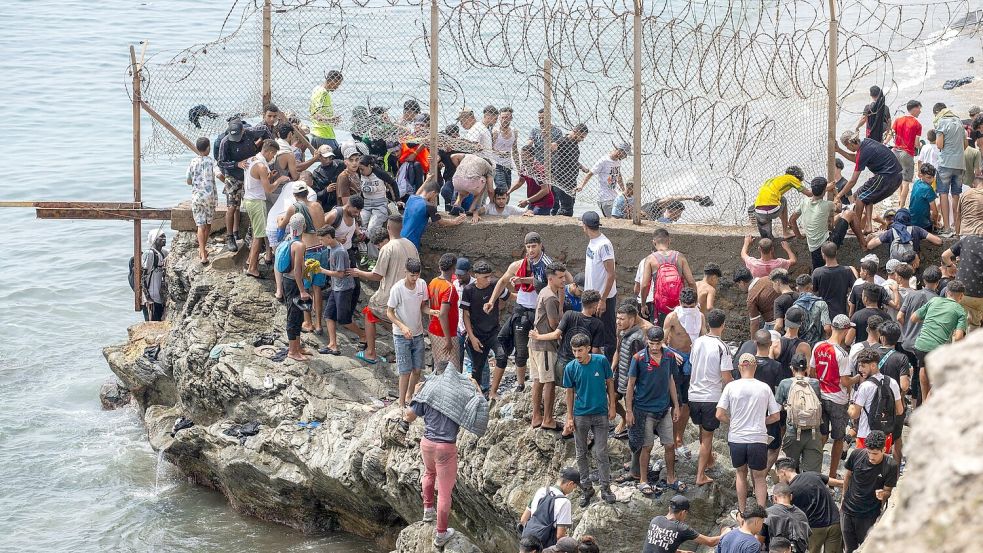 Ceuta ist kleiner als der Frankfurter Flughafen. Foto: STR