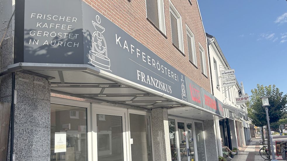 In der Norderstraße 21 nimmt die Kaffeerösterei Franziskus weiter Formen an. Foto: Mieke Matthes