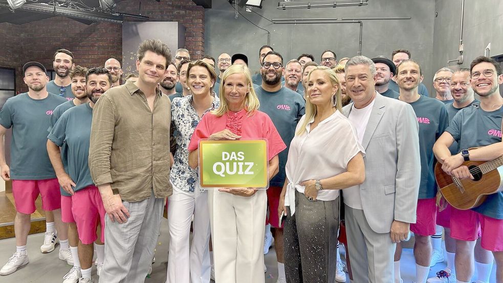 Diesen Sonntag gibt’s im ZDF eine Quiz-Sendung zum Fernsehgarten. Foto: ZDF/dpa