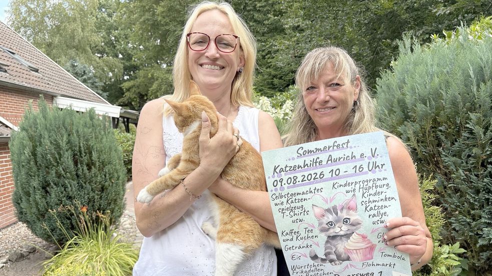 Mit dem inzwischen traditionellen Sommerfest informieren die Tierschützer über ihre Arbeit und tun den zahlreichen ehrenamtlichen Helfern etwas Gutes. Foto: Mieke Matthes