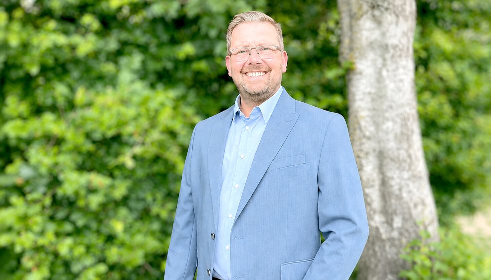 Lars Schipper will Bürgermeister in der Samtgemeinde Hesel werden. Foto: privat
