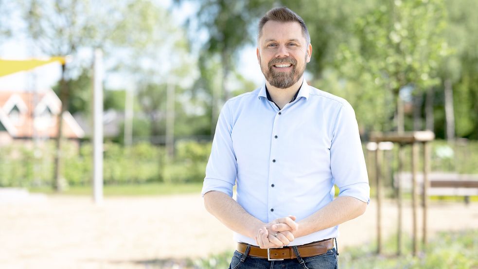 Joachim Duin will Bürgermeister in der Samtgemeinde Hesel werden. Foto: Agnes Kinczer
