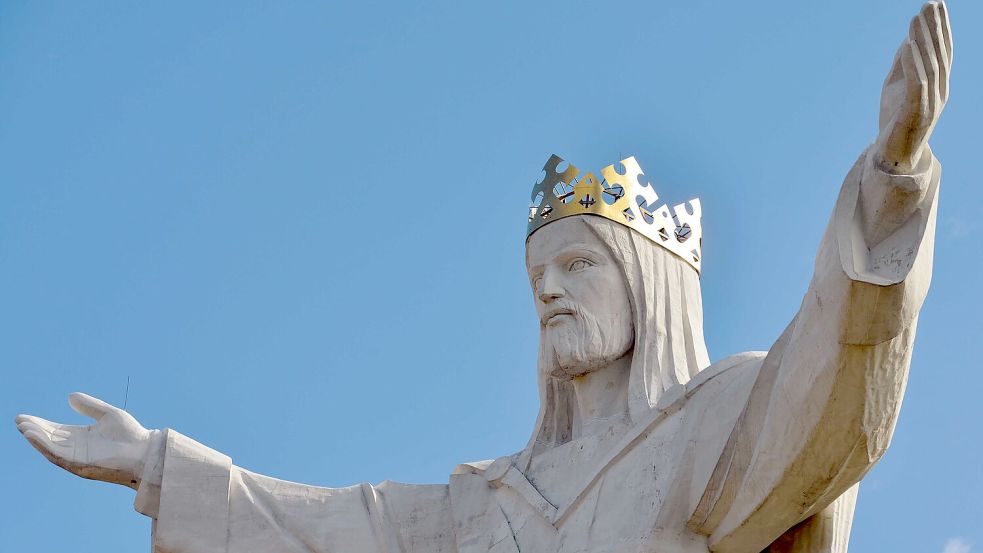 Die Christus-Figur in Swiebodzin steht 70 Kilometer von der deutsch-polnischen Grenze entfernt. (Archivbild) Foto: Patrick Pleul