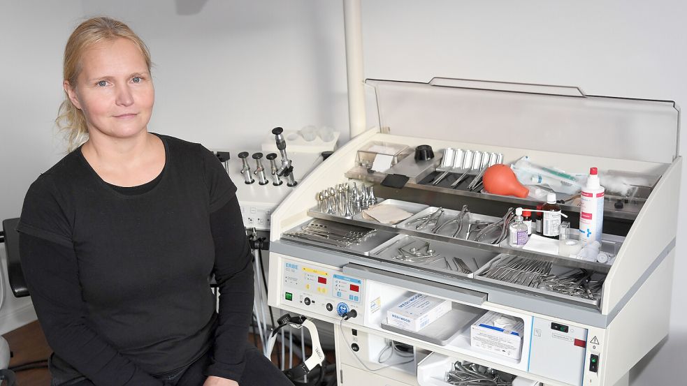 Dr. Susanne Modemann hat seit 2022 eine HNO-Praxis in Norden. Sie warnt vor dem Wegfall der Terminvermittlung. Foto: OZ-Archiv
