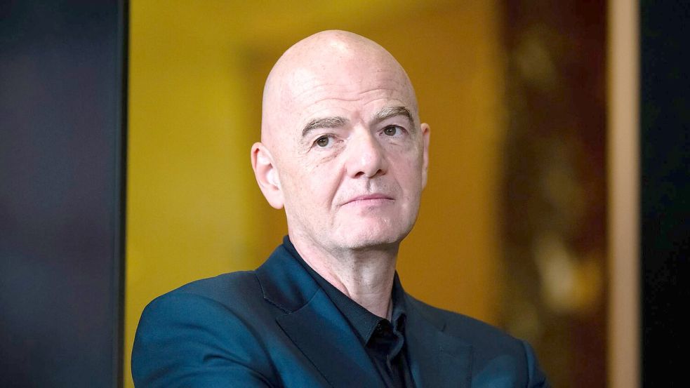 Gianni Infantino steht in der Dauerkritik. (Archivbild) Foto: Sven Hoppe