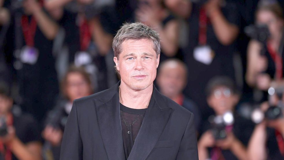 Brad Pitt nimmt sich Kate Winslet als Vorbild. (Archivbild) Foto: Vianney Le Caer/Invision/AP/dpa