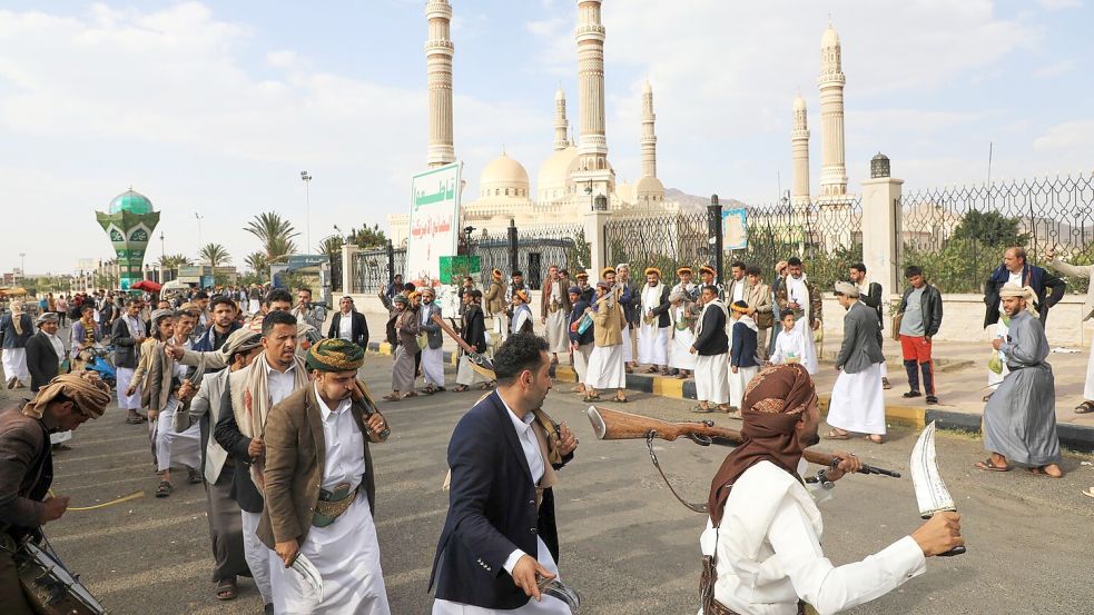 Der Krieg zwischen den Huthi im Jemen und Saudi-Arabien droht zu eskalieren. Foto: Osamah Abdulrahman