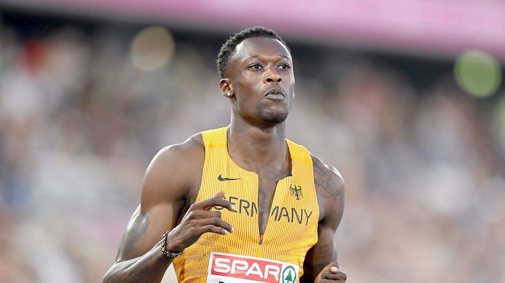 Owen Ansah darf trotz einer drohenden Sperre weiterhin laufen. Foto: Sven Hoppe