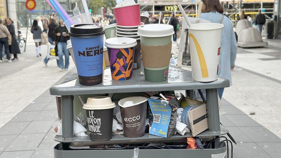 Ab diesem Mittwoch gilt die neue EU-Verpackungsverordnung. (Symboldbild) Foto: Steffen Trumpf/dpa