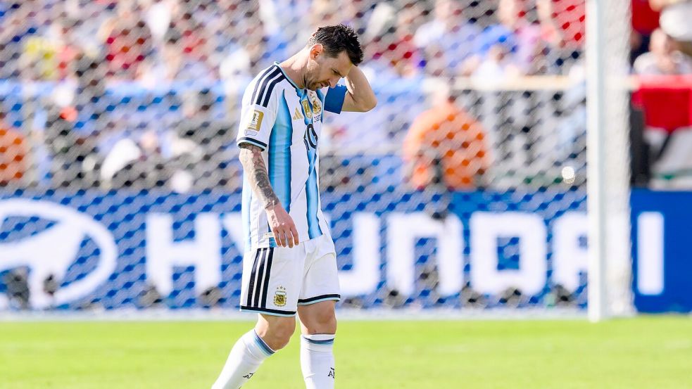 Messi verabschiedete sich in emotionalen Worten von seinem Vater. (Archivbild) Foto: Tom Weller