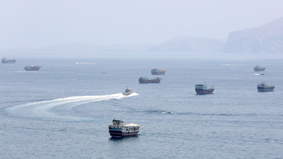 Ist die Straße von Hormus nun blockiert oder nicht? Die USA und der Iran sehen das unterschiedlich. (Archivbild) Foto: Wen Xinnian/Xinhua/dpa