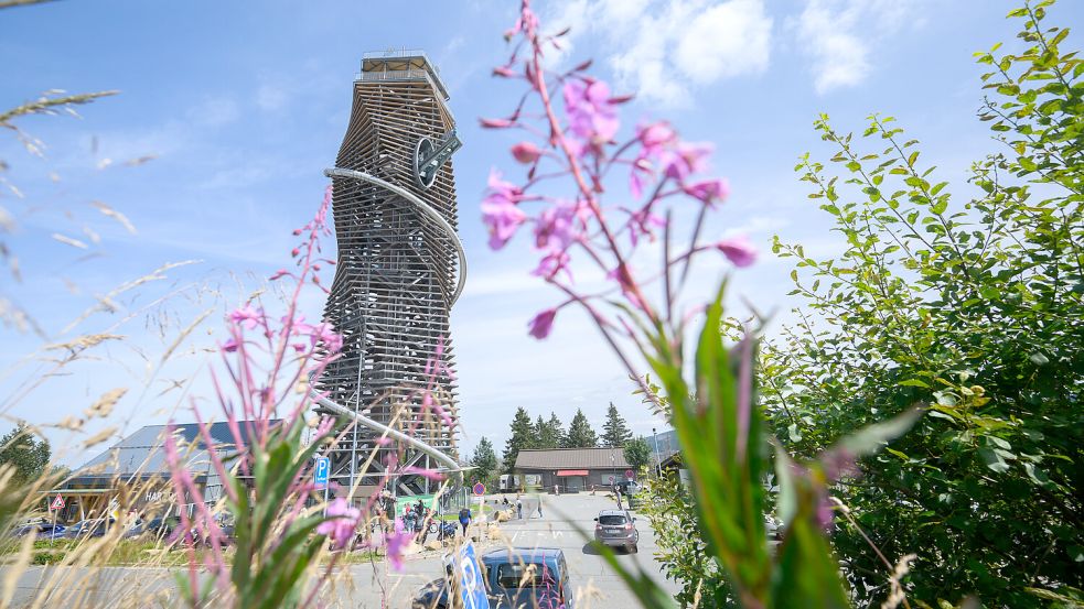 Der Harzturm in Torhaus bekommt eine „High-Swing“. Foto: picture alliance/dpa | Julian Stratenschulte