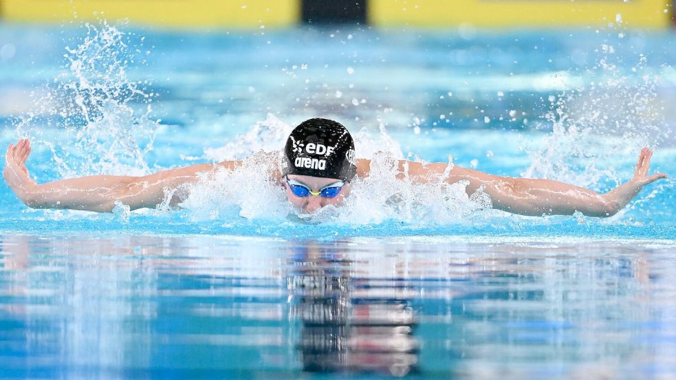 Angelina Köhler schwamm souverän ins Finale. Foto: Emma Da Silva