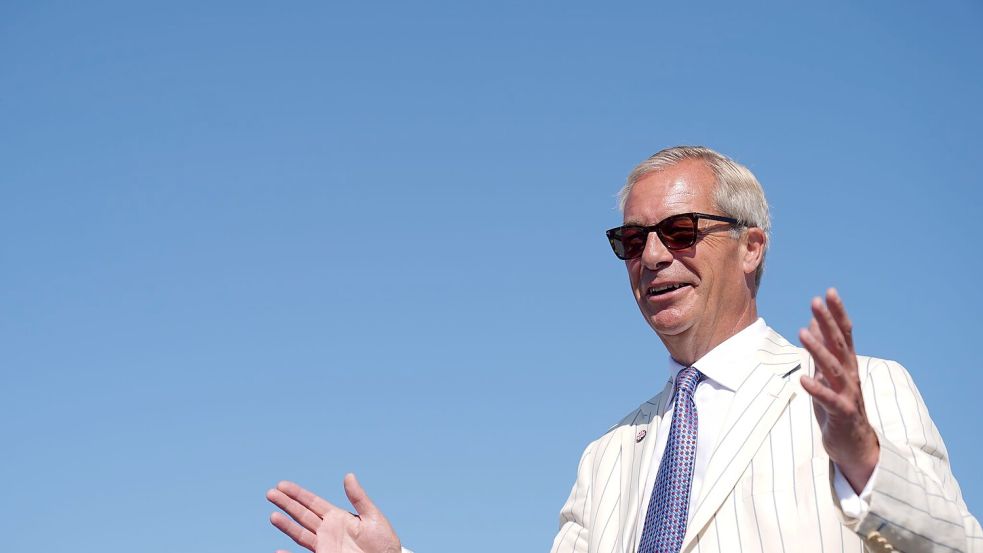 Brexit-Vorkämpfer Nigel Farage kehrt wieder ins Parlament zurück. Foto: Joe Giddens/PA Wire/dpa