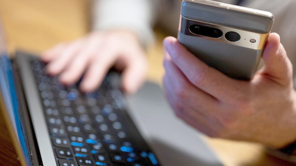 Bankkunde beim Online-Banking: Ermittler haben eine internationale Betrügerbande aufgespürt (Archivbild) Foto: Monika Skolimowska