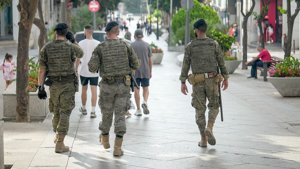 In den sozialen Netzwerke kursierten Aufrufe zu einem neuen Ansturm auf die Exklave. Foto: Sven Kaeuler