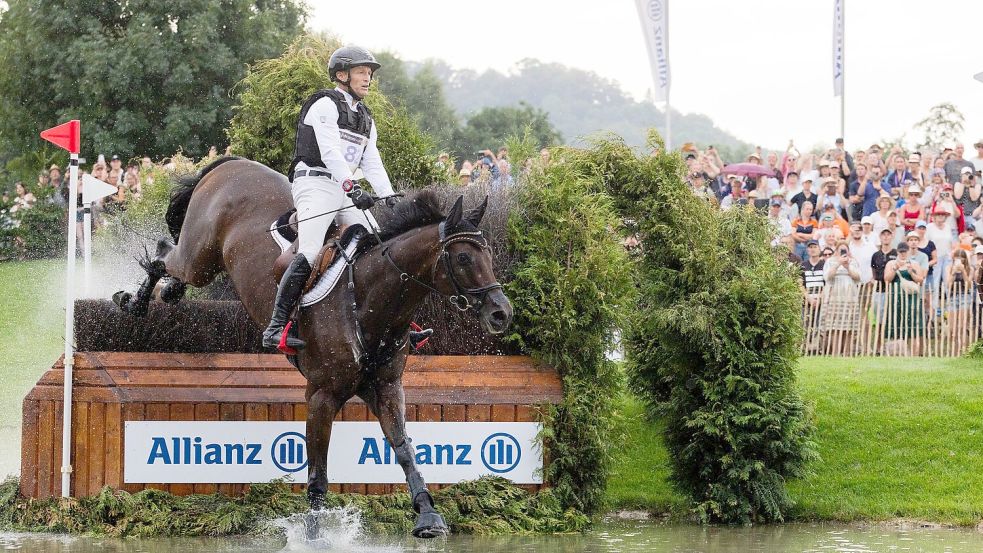 Michael Jung ritt in der Einzelwertung auf Platz eins. Foto: Rolf Vennenbernd